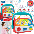 RADIO RADYJKO INTERAKTYWNE EDUKACYJNE MÓWIĄCE RÓŻNE JĘZYKI CLEMENTONI BABY