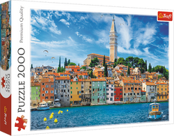 PUZZLE 2000 ELEMENTÓW ROVINJ CHORWACJA UKŁADANKA KRAJOBRAZ - 27114 TREFL