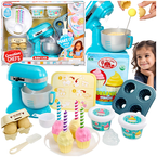 MAŁY PIEKARZ ZESTAW PIEKARNIA MIKSER FOREMKI CREATIVE CHEFS LITTLE TIKES