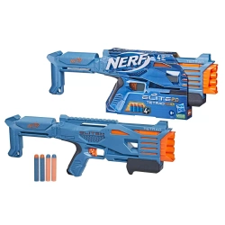 NERF ELITE 2.0 TETRAD QS4 WYRZUTNIA PISTOLET 4 STRZAŁKI POCISKI HASBRO