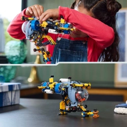 LEGO TECHNIC BADAWCZA ŁÓDŹ PODWODNA SUBMARINE OKRĘT GŁĘBINOWY KLOCKI 42201