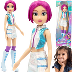 LALKA WINX CLUB ICONIC TECNA WRÓŻKA 26 cm KRÓTKIE FIOLETOWE WŁOSY