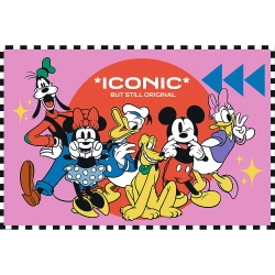 PUZZLE MYSZKA MIKI 2x200 EL. CZAS Z PRZYJACIÓŁMI UKŁADANKA TREFL 13319