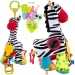 ZAWIESZKA DO WÓZKA ŁÓŻECZKA Z POZYTYWKĄ SENSORYCZNA ZEBRA ZOYA BALIBAZOO