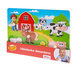 UKŁADANKA DREWNIANA FARMA WIEŚ ZWIERZĘTA PUZZLE Z UCHWYTAMI SMILY PLAY