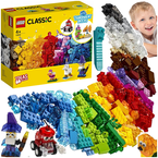 LEGO CLASSIC KREATYWNE PRZEZROCZYSTE KLOCKI KONSTRUKCYJNE 500 el. 11013