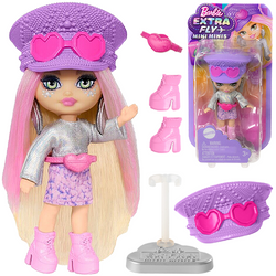 BARBIE LALKA MODOWA STYLOWA EXTRA FLY MIINIS BLOND WŁOSY AKCESORIA MATTEL