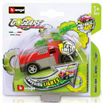 AUTO STRAŻ POŻARNA Z NAPĘDEM PULL BACK GOGEARS RESORAK BBURAGO 1/55