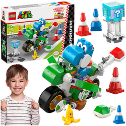 LEGO SUPER MARIO YOSHI BIKE MARIO KART ROWER YOSHIEGO FIGURKA 133 EL. 72031