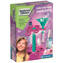 LABORATORIUM ZAPACHÓW PERFUMY ZESTAW KREATYWNY NAUKOWA ZABAWA CLEMENTONI