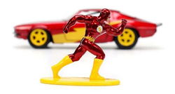 FLASH 1973 CHEVROLET CAMARO JADA SAMOCHÓD AUTO METALOWE 1:32 CZERWONY
