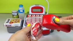 KASA SKLEPOWA SKANER CZYTNIK + AKCESORIA ZAKUPY