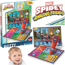 QUIZ INTERAKTYWNY SPIDEY SPIDERMAN MÓWIĄCE PIÓRO EDUKACYJNY CLEMENTONI