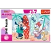 PUZZLE 30 ELEMENTÓW DISNEY KOLOROWA MYSZKA MINNIE DAISY 18302 TREFL