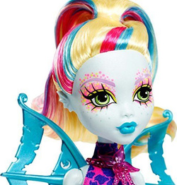 MONSTER HIGH PODWODNE STRASZYCIÓŁKI LAGOONA BLUE