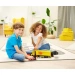 CIĘŻARÓWKA Z NACZEPĄ DHL TIR Z PRZYCZEPĄ AUTO ŚWIATŁO DŹWIĘK DICKIE TOYS