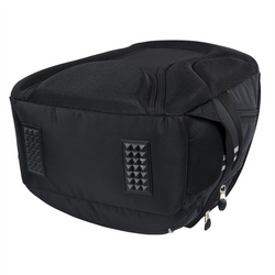 PLECAK SZKOLNY TRZYKOMOROWY LEKKI ST.RIGHT BP-77 CZARNY VINTAGE + NAKLEJKI