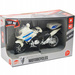 MOTOCYKL ŚCIGACZ MOTOR BIAŁY ŚWIATŁO DŹWIĘK 1:20