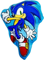 SONIC THE HEDGEHOG PODUSZECZKA MIŁA W DOTYKU MIĘKKA PLUSZAK MASKOTKA 15 cm