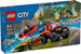 LEGO CITY TERENOWY WÓZ STRAŻACKI Z ŁODZIĄ RATUNKOWĄ STRAŻ POŻARNA 60412