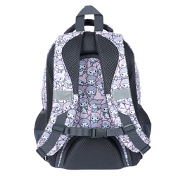 PLECAK SZKOLNY 4-KOMOROWY PIÓRNIK WOREK 3w1 ST.MAJEWSKI KRÓLIK PINK KUROMI