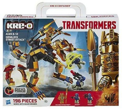 KLOCKI TRANSFORMERS 196 EL. GRIMLOCK DINO - KRE-O