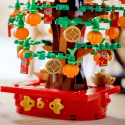 LEGO DRZEWKO PACHIRA SYMBOL POMYŚLOŚCI I SZCZĘŚCIA 336 EL. 40648