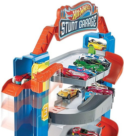 HOT WHEELS CITY KASKADERSKI PARKING GARAŻ - MATTEL