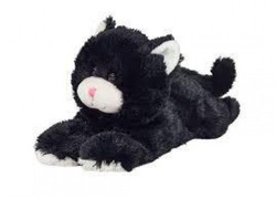 MASKOTKA ZOOKIEZ CZARNY KOTEK -  CHWYTNE ŁAPKI