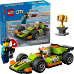LEGO CITY SAMOCHÓD WYŚCIGOWY BOLID ZIELONY KIEROWCA FOTOGRAF 60399 KLOCKI
