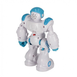 ROBOT INTERAKTYWNY SPACE WARRIOR RUCHOMY ŚWIATŁO DŹWIĘK NIEBIESKI