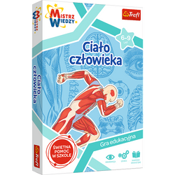 GRA EDUKACYJNA DLA DZIECI CIAŁO CZŁOWIEKA MISTRZ WIEDZY ANATOMIA - TREFL