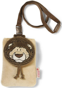 SASZETKA NA SZYJĘ  PLUSZOWA LEW RZEP - NICI