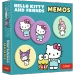 MEMORY MEMOS HELLO KITTY - KITTY I PRZYJACIELE GRA PAMIĘCIOWA TREFL