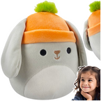 SQUISHMALLOWS PLUSZAK MASKOTKA MIĘKKA PRZYTULANKA ZAJĄCZEK VALENTINA 40 cm