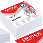 BLOCZEK KARTECZKI KLEJONE KOSTKA OFFICE PRODUCTS 85x85x40mm BIAŁA