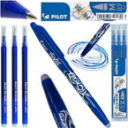 PILOT FRIXION DŁUGOPIS ŚCIERALNY WYMAZYWALNY 0.7mm 4w1 ORYGINALNE WKŁADY