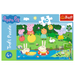 PUZZLE 60 ELEMENTÓW ŚWINKA PEPPA WAKACYJNA PRZYGODA UKŁADANKA TREFL 17326