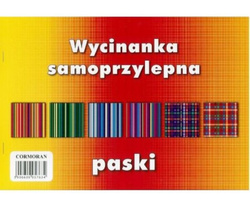 WYCINANKA SAMOPRZYLEPNA PAPIER A4 W PASKI