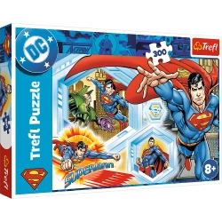 PUZZLE 300 ELEMENTÓW NIEZNISZCZALNY SUPERMAN DC UKŁADANKA 23032 TREFL