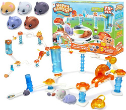 HAPPY HAMSTERS TOR WYŚCIGOWY CHOMIKI INTERAKTYWNE