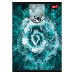 ZESZYT A5 60 KARTEK GŁADKI LAMINOWANY DRONE PERSPECTIVE UNIPAP