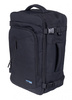 PLECAK NA LAPTOPA DONAU TRAVEL WARSAW 23L USB+KABEL CZARNY NIEPRZEMAKALNY