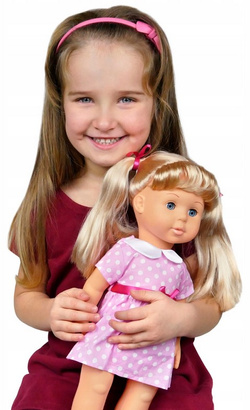 LALKA INTERAKTYWNA CHODZĄCA ZE SMARTFONEM EDUKACYJNA NATALIA MÓWI PL ANG