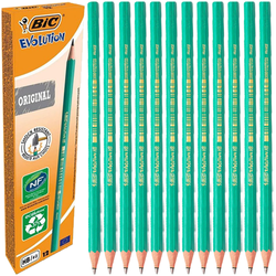 OŁÓWEK NIEŁAMLIWY BIC EVOLUTION HB 650 SZKOLNY ORYGINALNY - 12 sztuk
