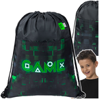 WOREK SZKOLNY NA BUTY KAPCIE OBUWIE MAJEWSKI ST.RIGHT DLA GRACZA GREEN GAME