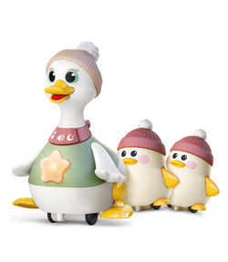 KACZKA MONIKA Z MALUCHAMI KOŁYSANKI MELODIE ŚPIEWA PO POLSKU 2 TRYBY DUMEL