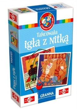 GRA TAŃCOWAŁA IGŁA Z NITKĄ WYSZYWANKI - GRANNA