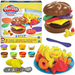 PLAY-DOH CIASTOLINA BURGER Z FRYTKAMI KUCHNIA 224g MASA PLASTYCZNA HASBRO