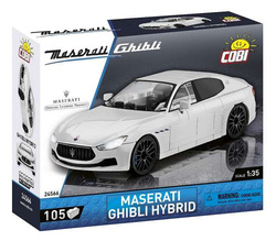 COBI MASERATI GHIBLI HYBRID POLSKIE KLOCKI SAMOCHÓD SPORTOWY AUTO